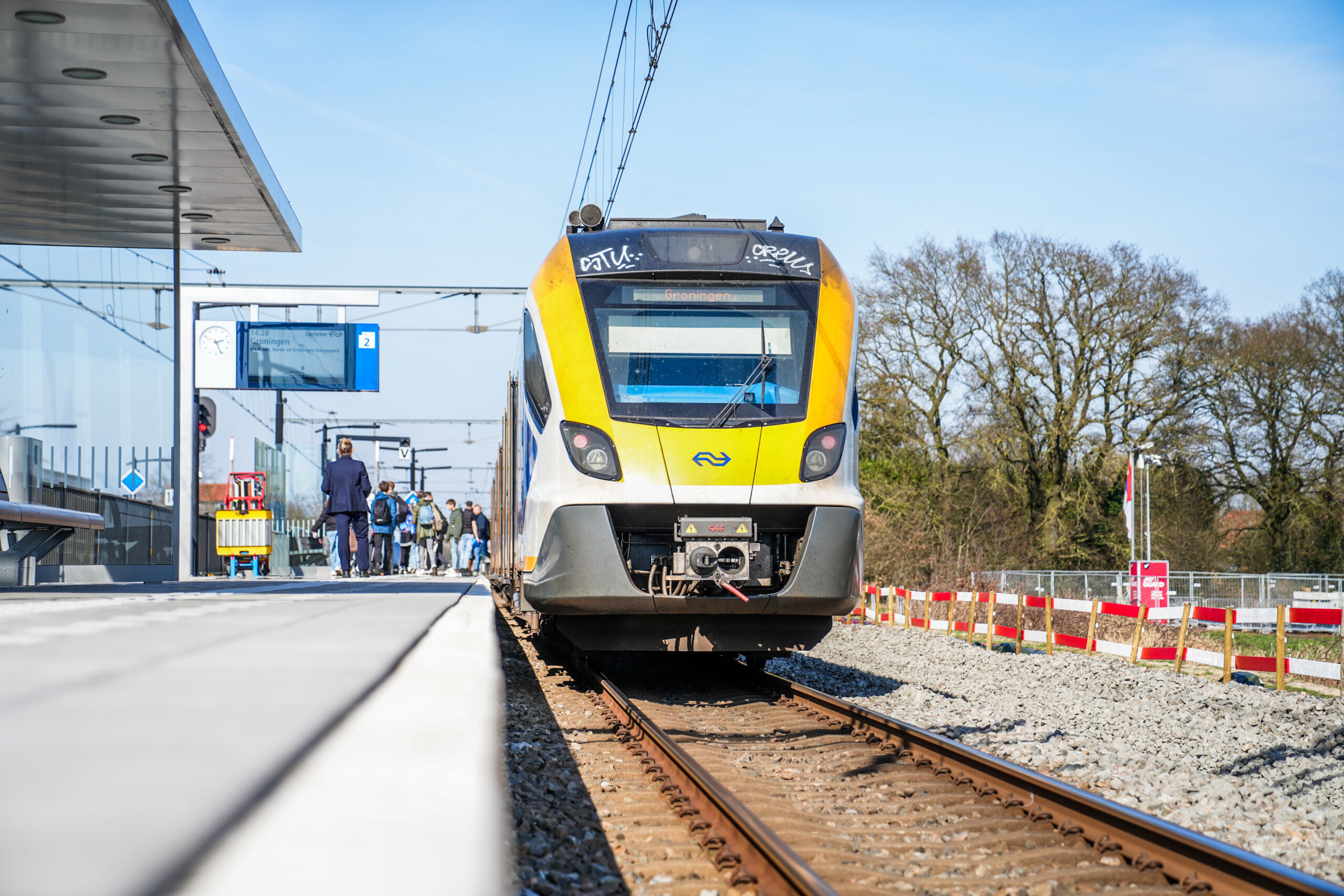 Werkzaamheden aan spoor tussen Assen en Hoogeveen geen treinen dit weekend